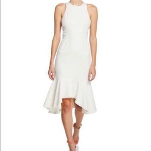 Halston Sleeveless Bounce Hem Dress